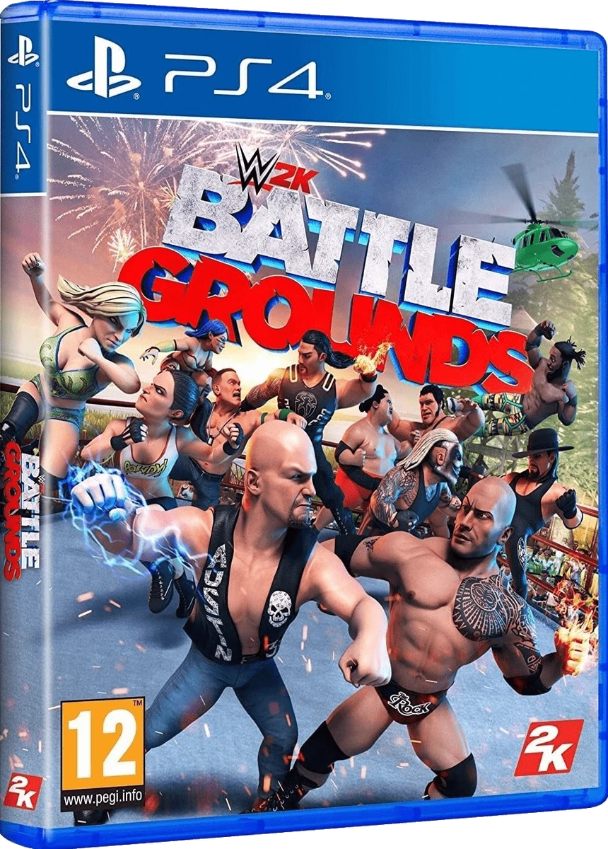 WWE 2K Battlegrounds box art