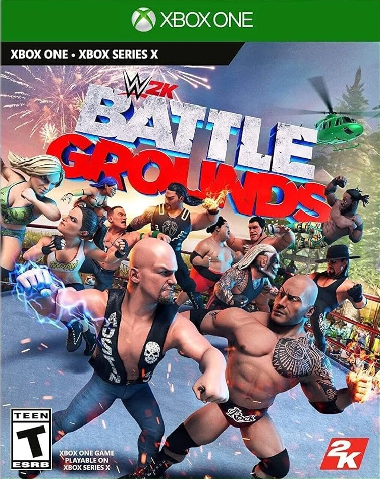 WWE 2K Battlegrounds box art