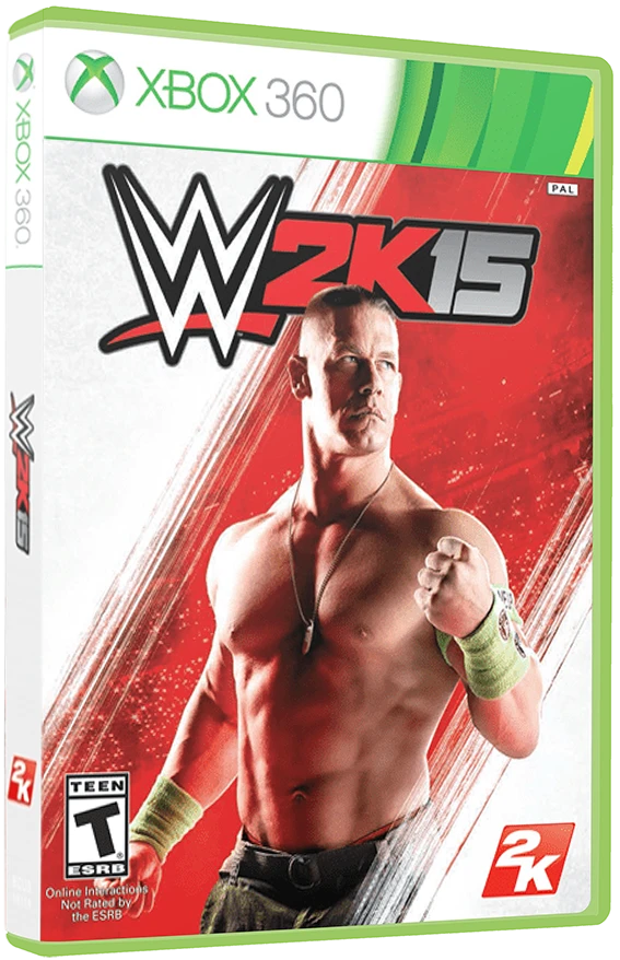 WWE 2K15 box art
