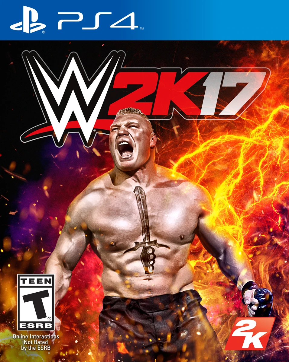 WWE 2K17 box art