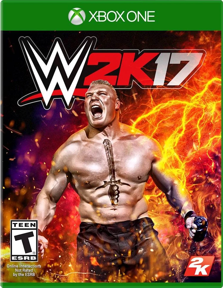 WWE 2K17 box art