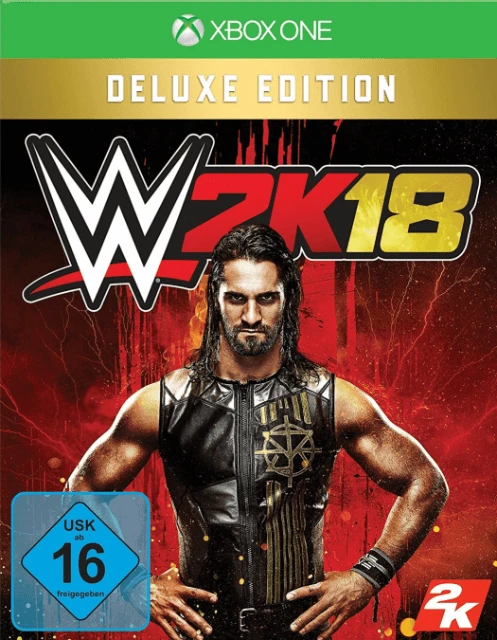 WWE 2K18 box art