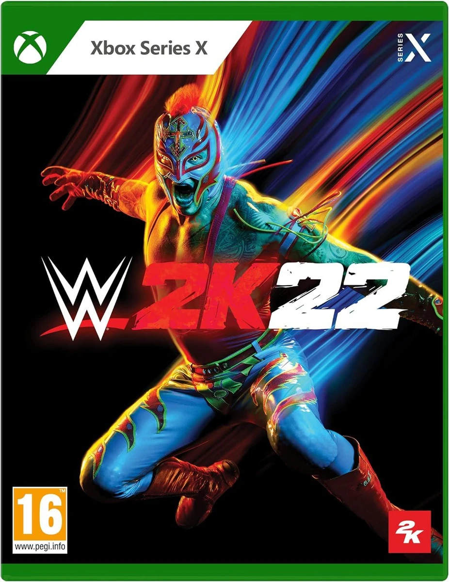 WWE 2K22 box art
