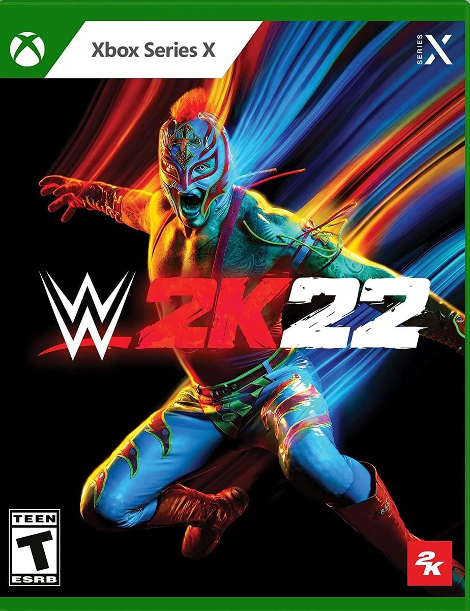 WWE 2K22 box art