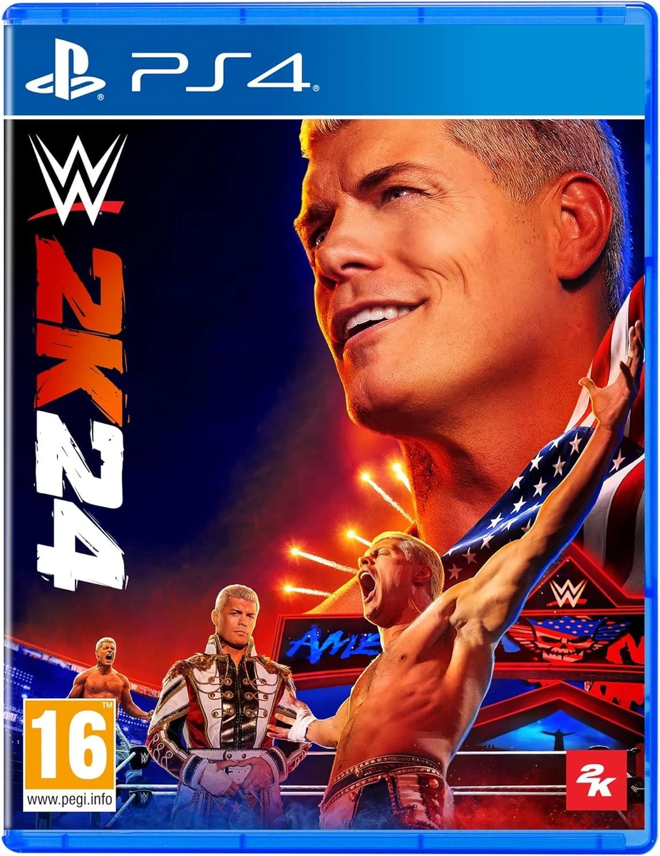 WWE 2K24 box art