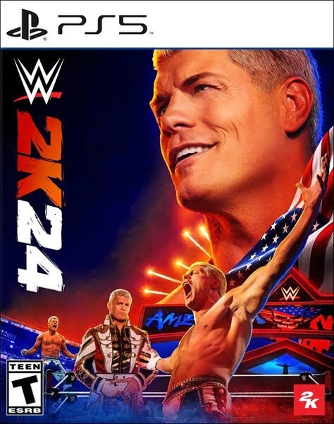WWE 2K24 box art