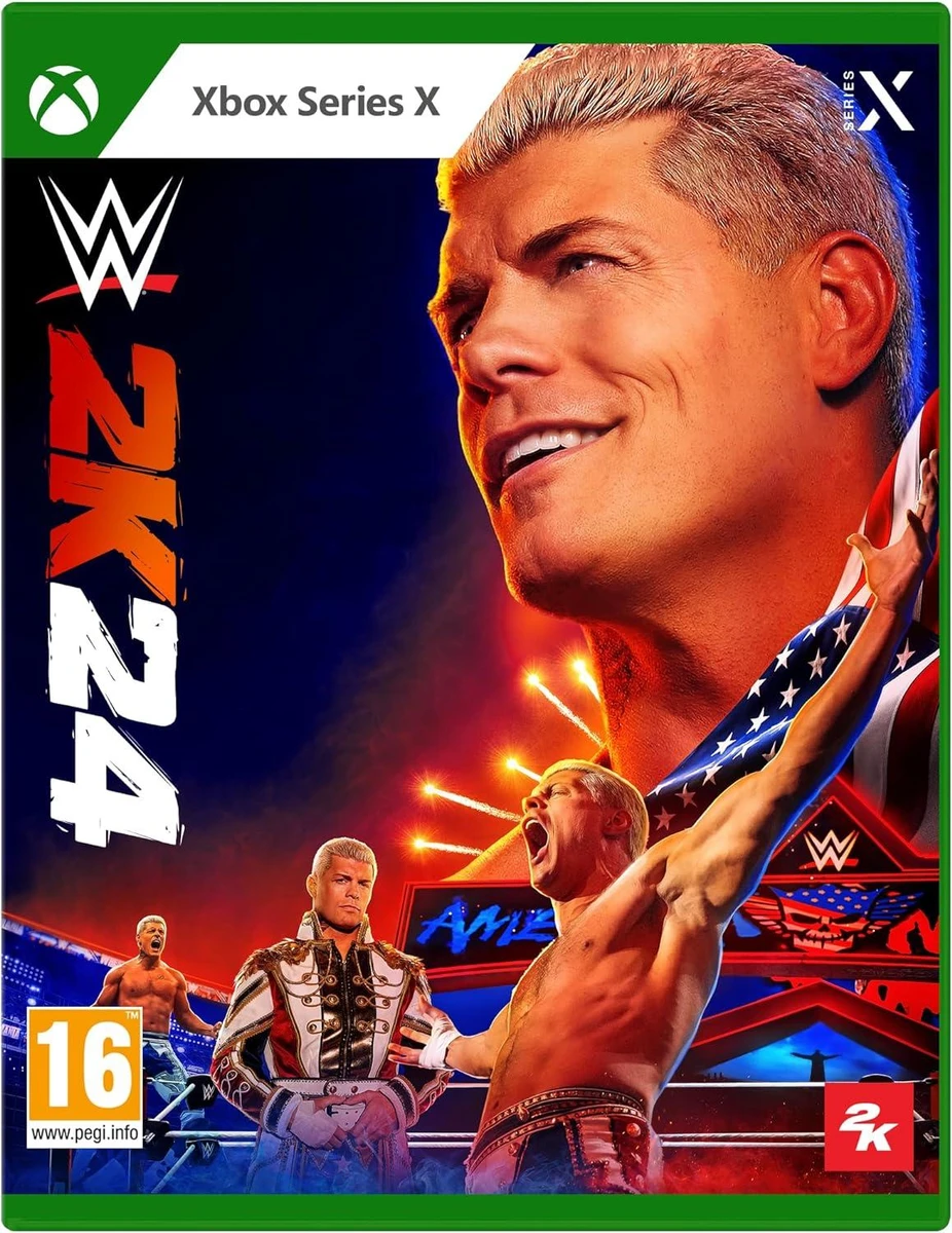 WWE 2K24 box art