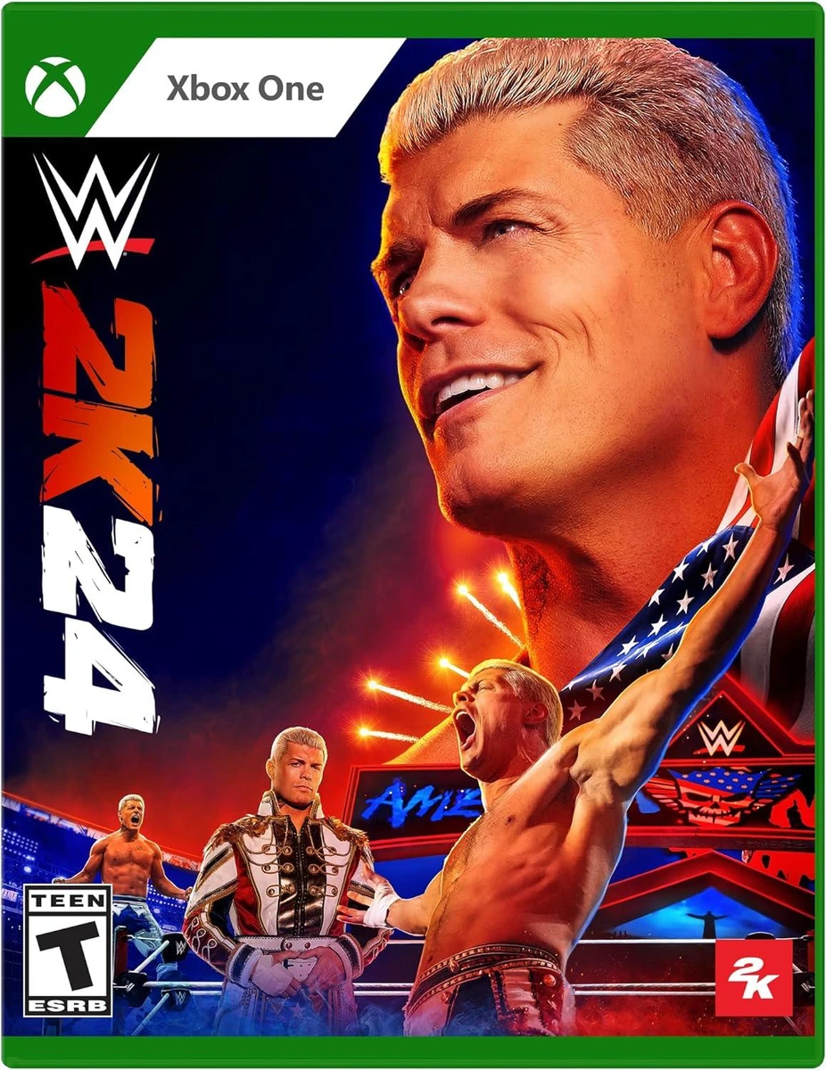 WWE 2K24 box art