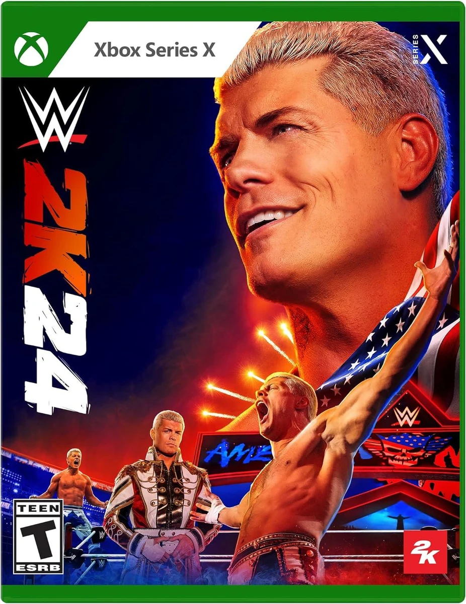 WWE 2K24 box art