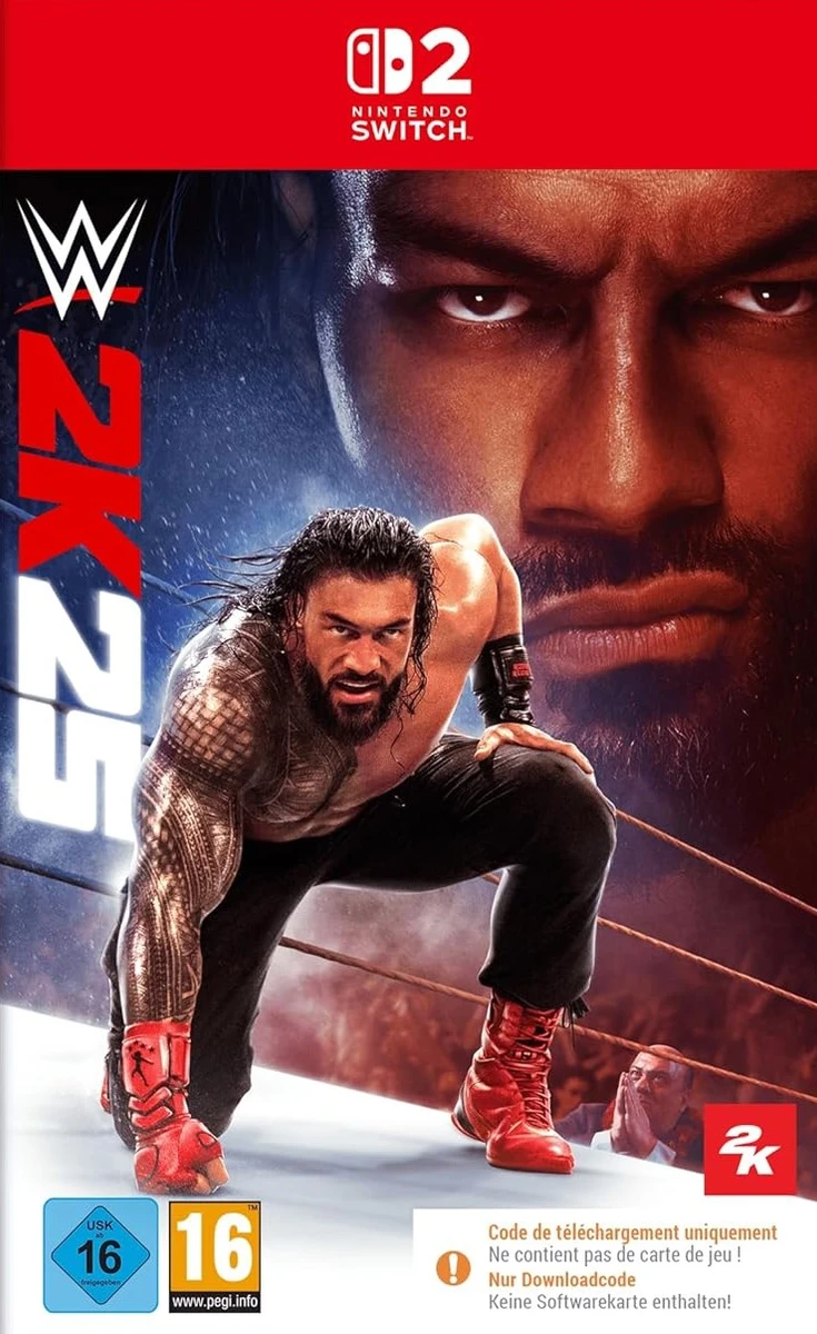 WWE 2K25 [Code In Box] box art