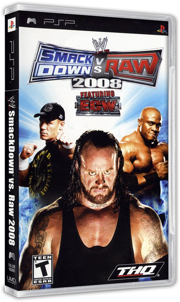 WWE SmackDown vs. Raw 2008 box art