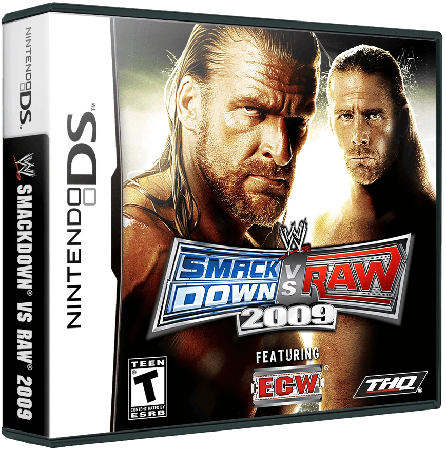 WWE Smackdown vs. Raw 2009 box art