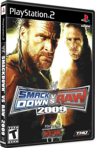 WWE Smackdown vs. Raw 2009 box art