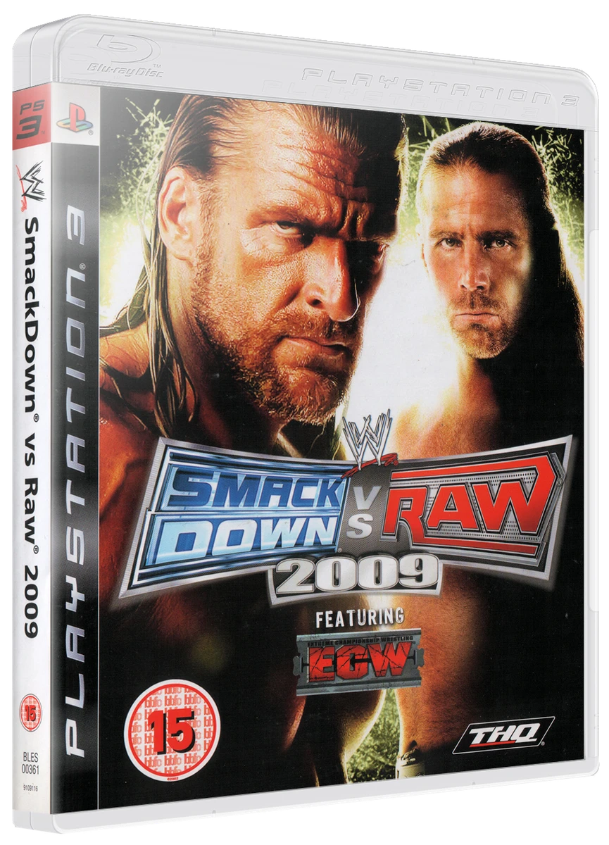 WWE Smackdown vs. Raw 2009 box art