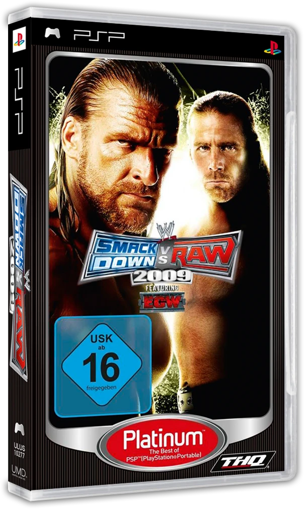 WWE SmackDown vs. Raw 2009 box art