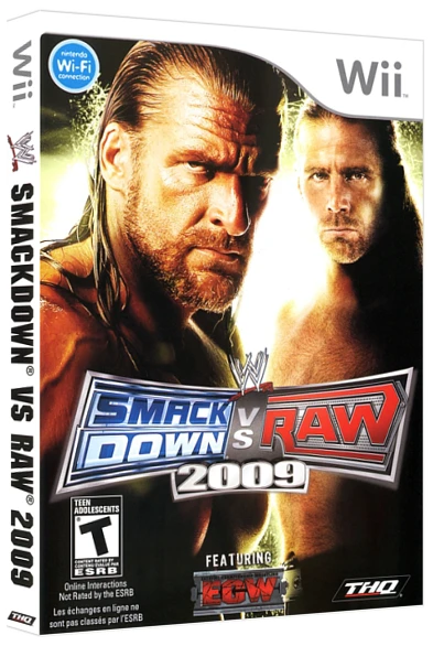 WWE SmackDown vs. Raw 2009 box art