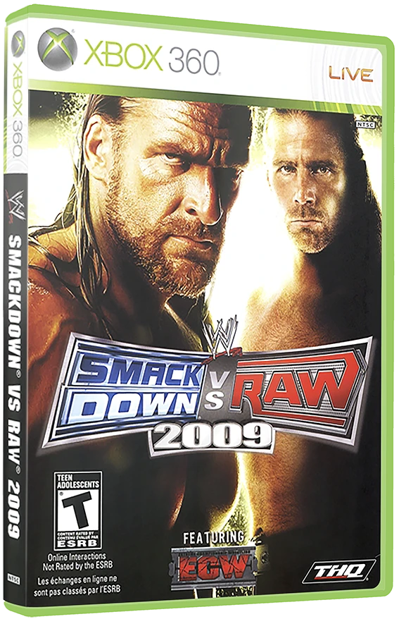 WWE SmackDown vs. Raw 2009 box art