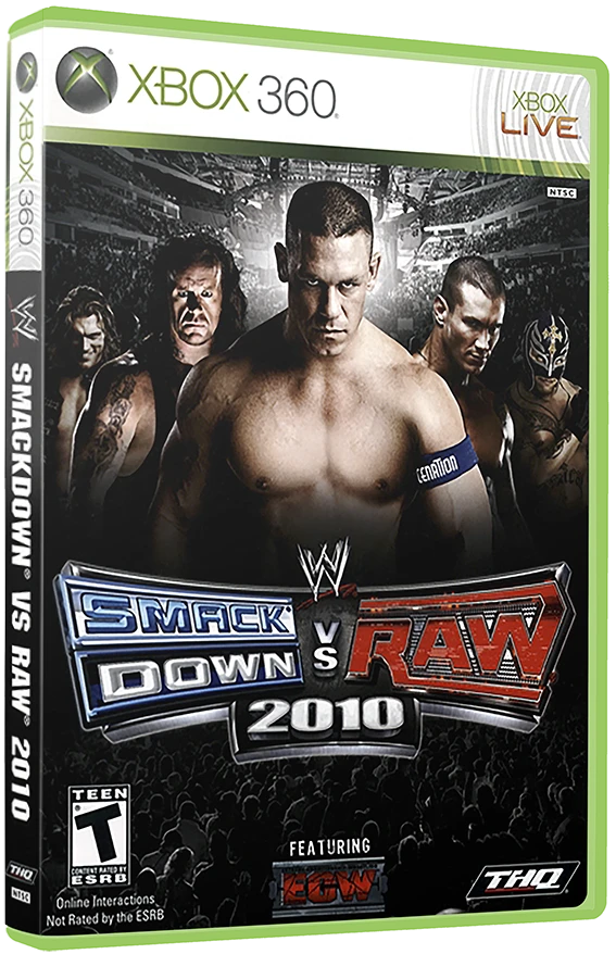 WWE Smackdown vs. Raw 2010 box art