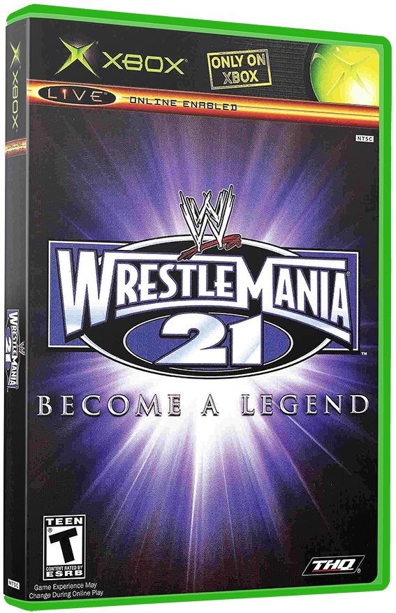 WWE Wrestlemania 21 [Platinum Hits] box art