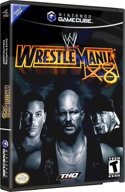 WWE Wrestlemania X8 box art