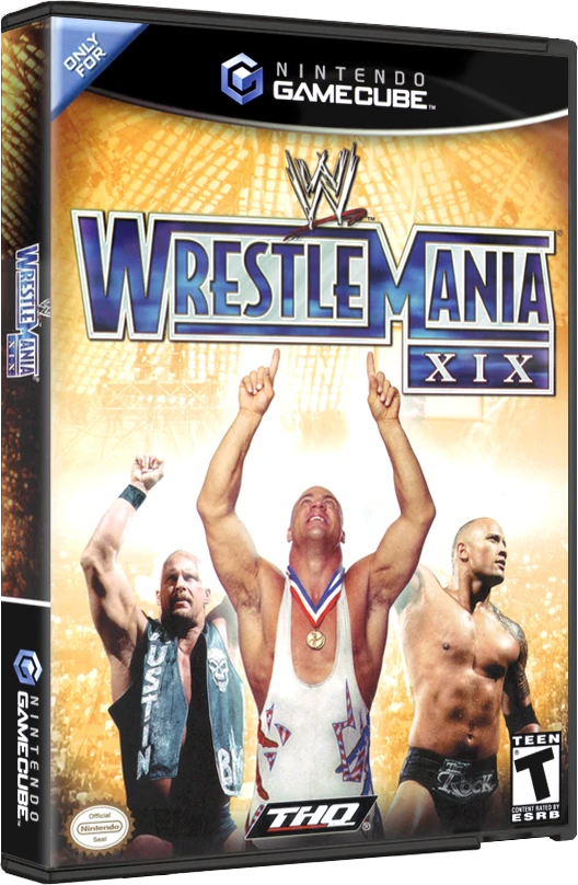 WWE Wrestlemania XIX box art