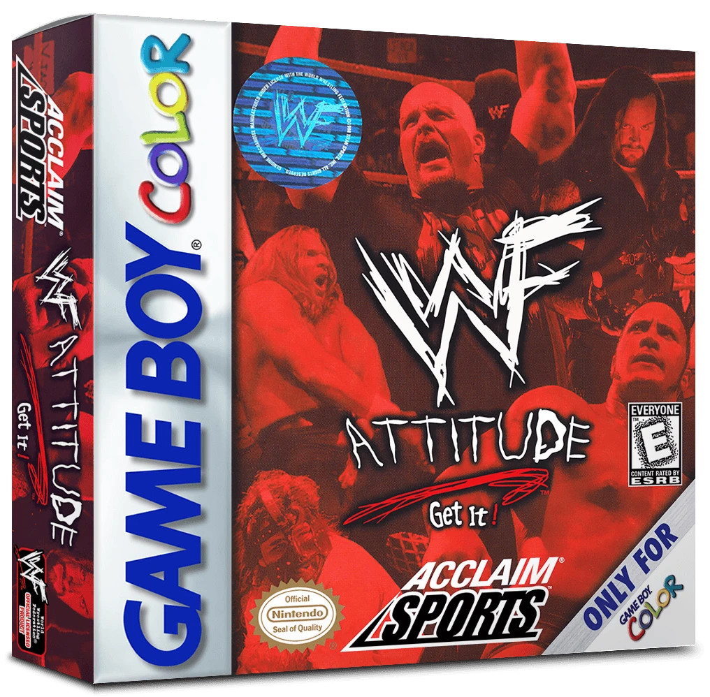 WWF Attitude box art