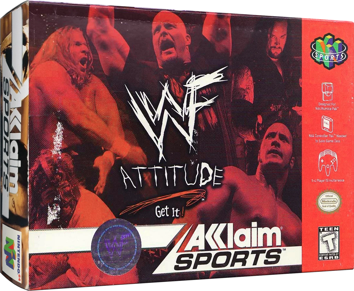 WWF Attitude box art