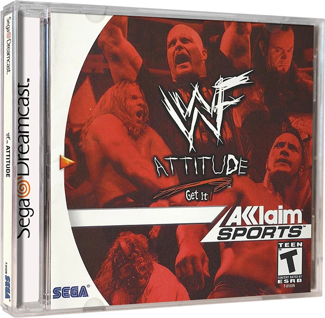 WWF Attitude box art