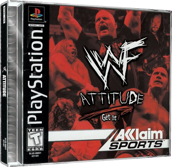 WWF Attitude box art