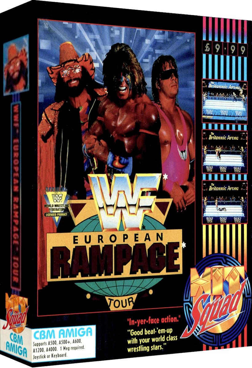 WWF European Rampage Tour box art
