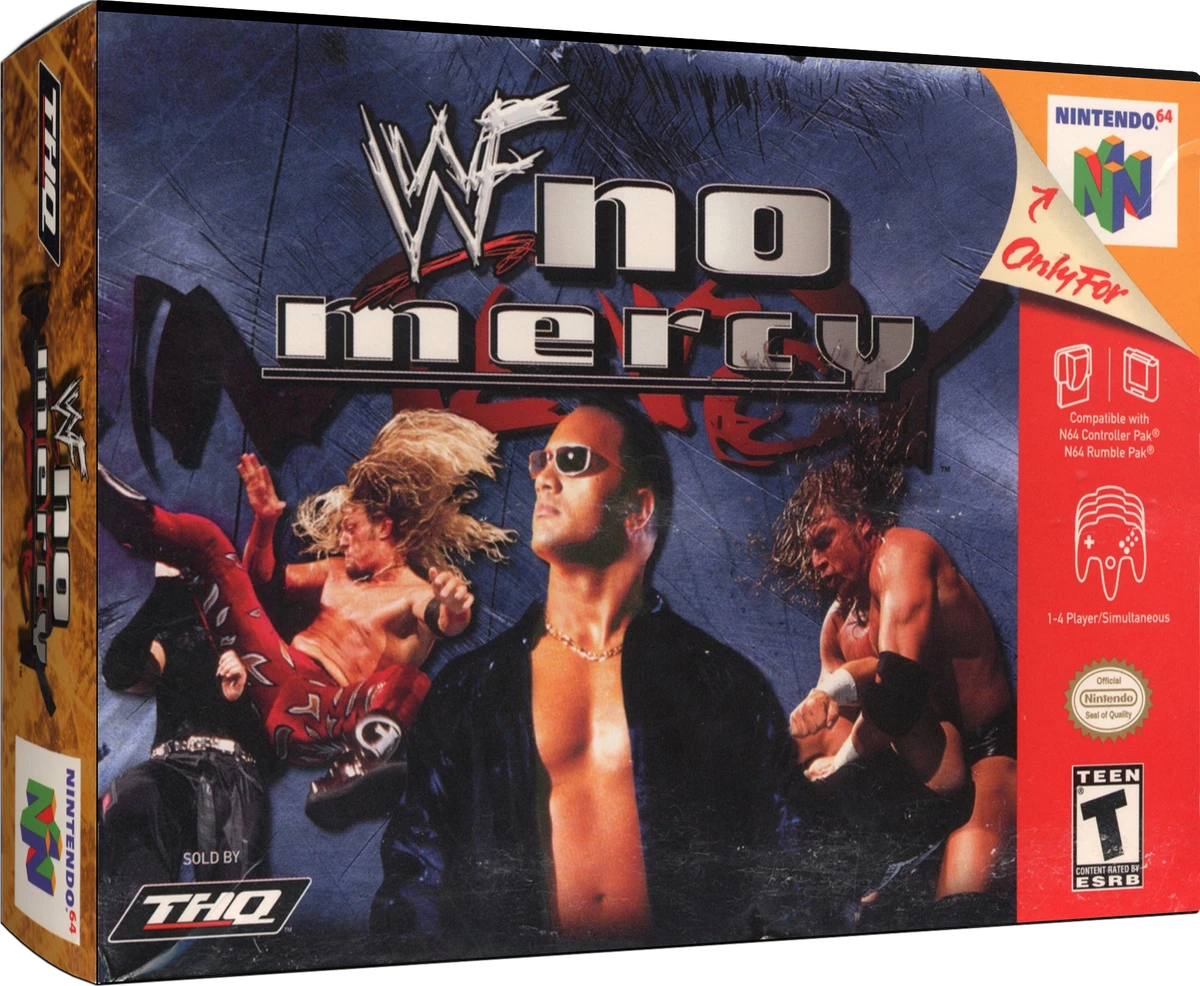 WWF No Mercy box art
