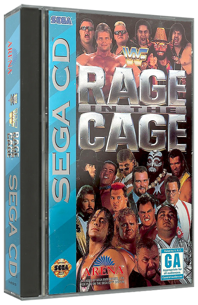 WWF Rage in the Cage box art