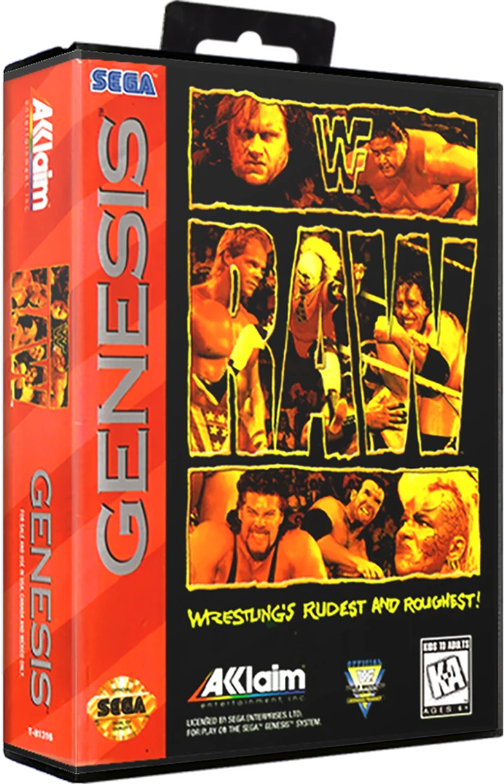 WWF Raw box art