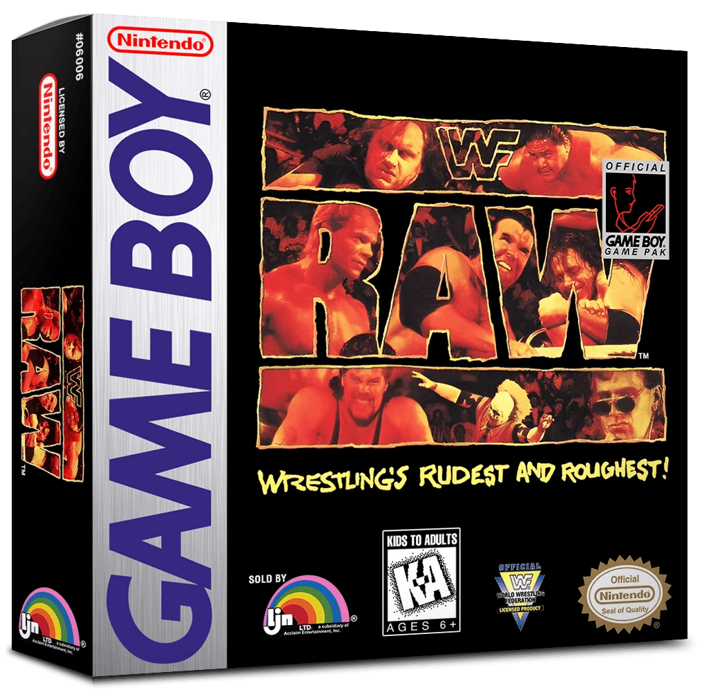 WWF Raw box art