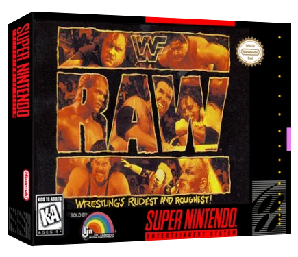 WWF RAW box art
