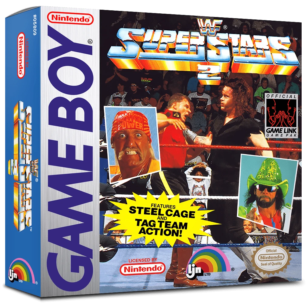 WWF Superstars 2 box art