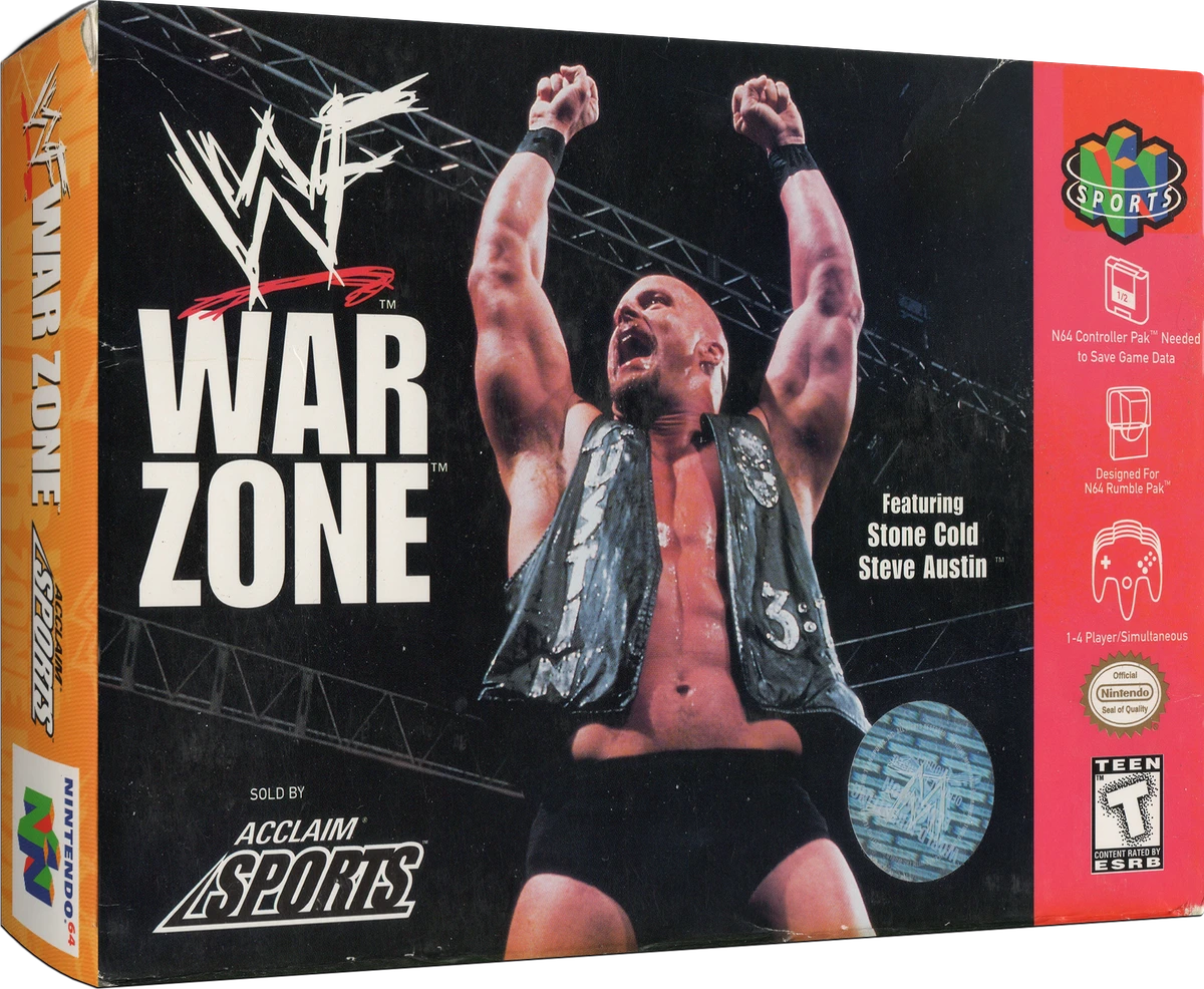 WWF War Zone box art