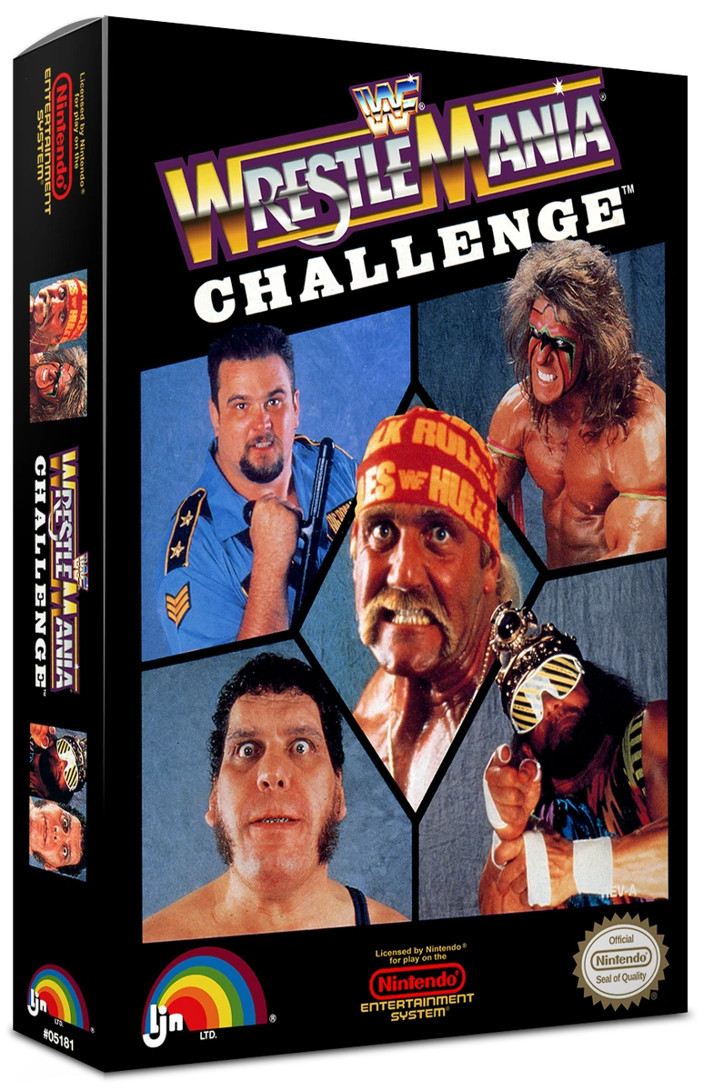 WWF Wrestlemania Challenge box art