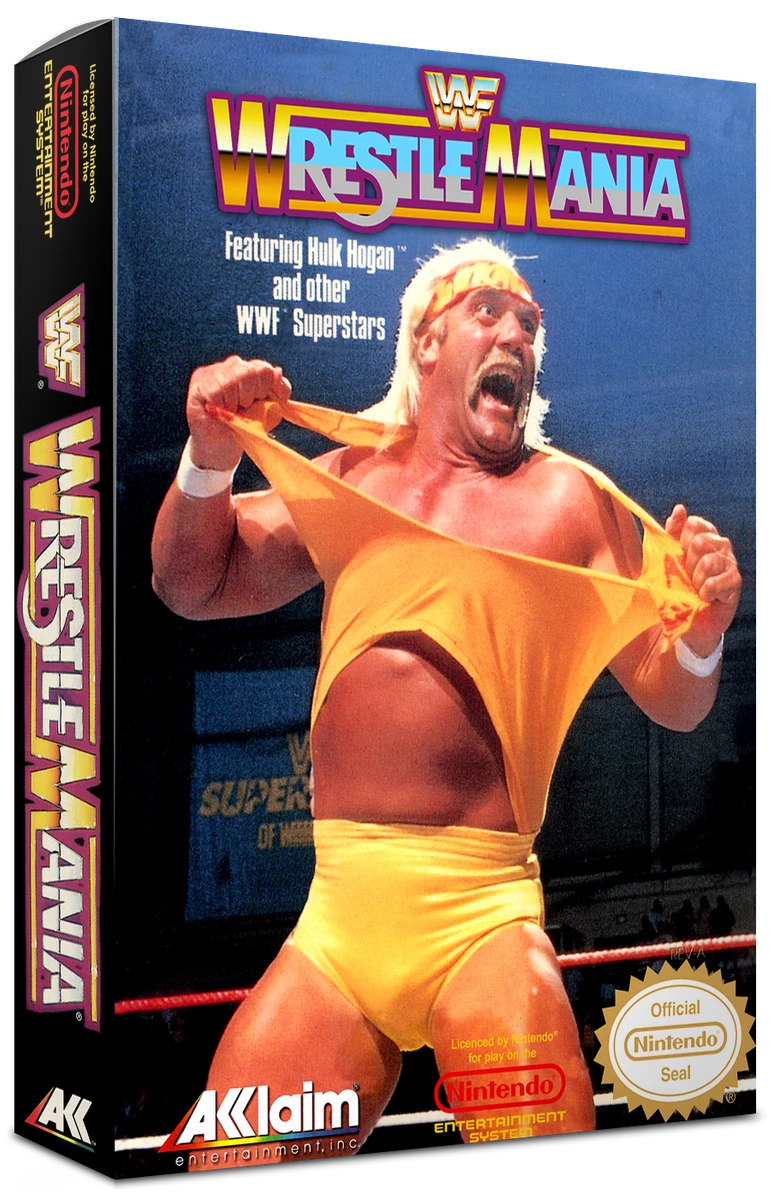 WWF Wrestlemania box art