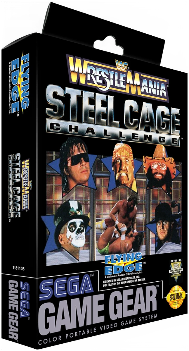 WWF Wrestlemania Steel Cage Challenge box art