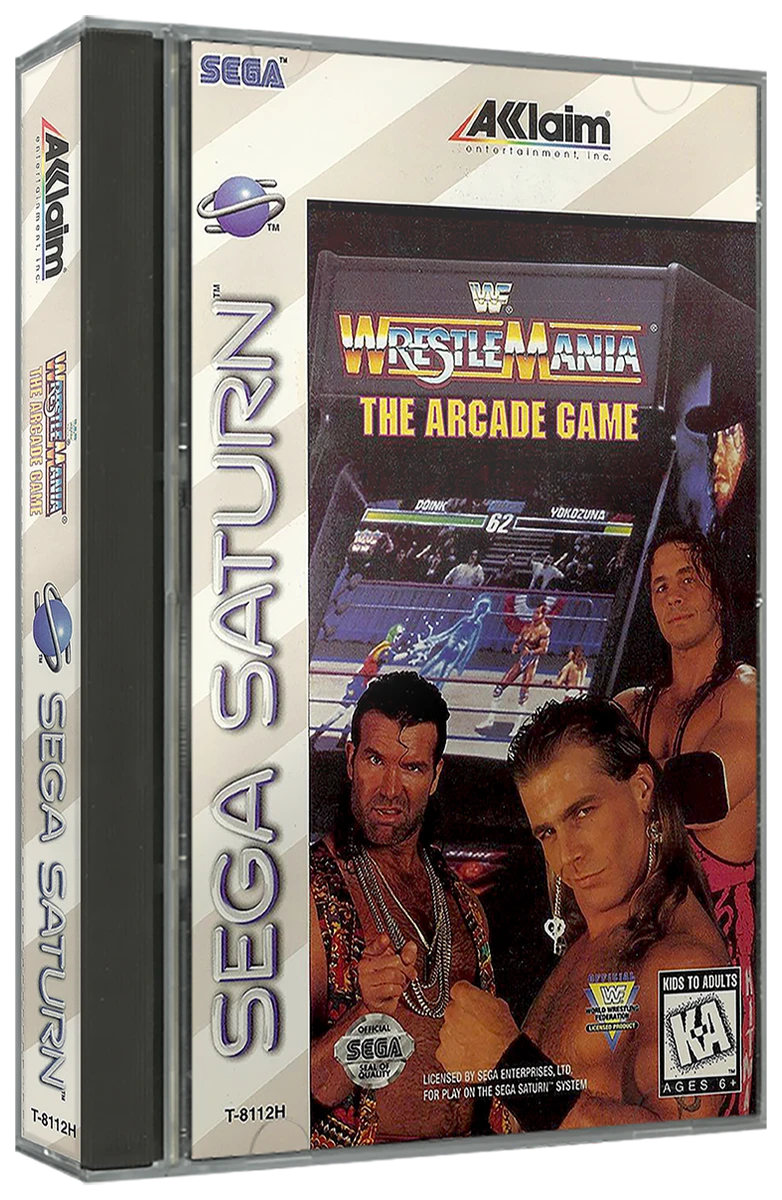 WWF Wrestlemania The Arcade Game box art