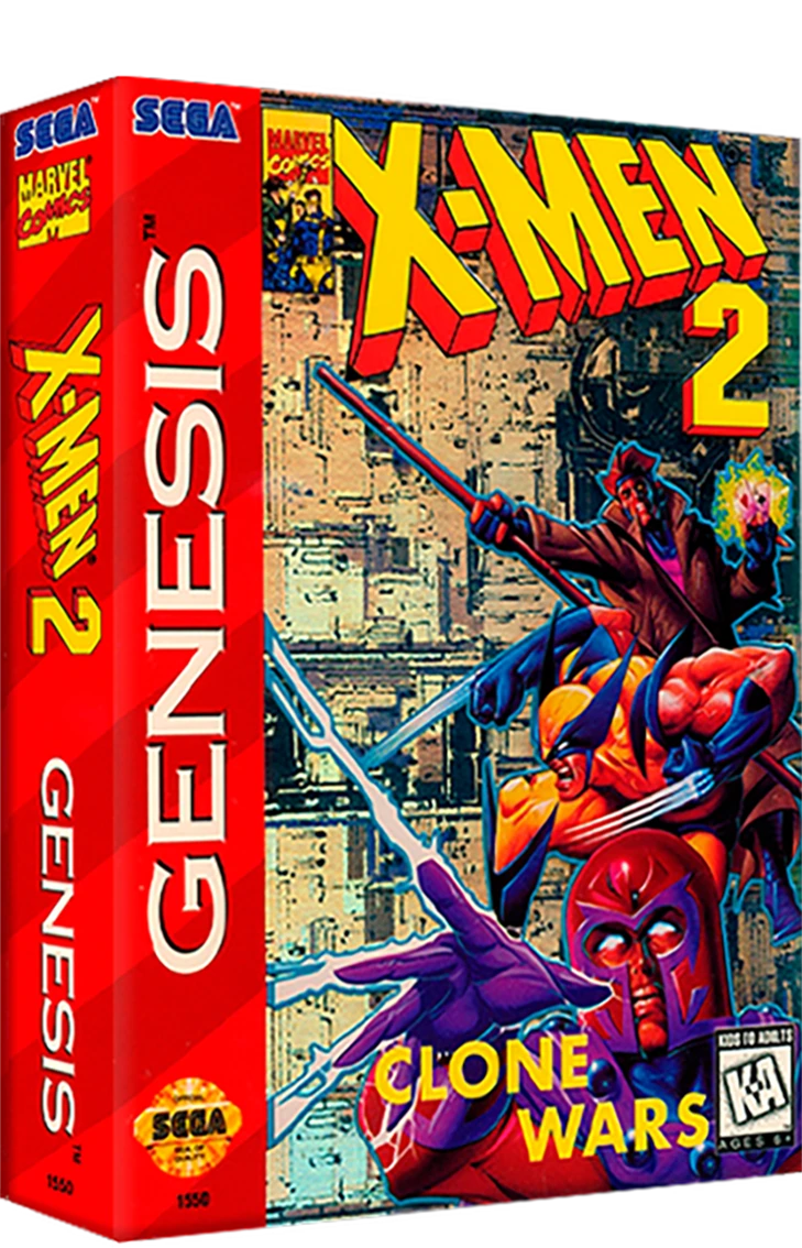 X-Men 2: Clone Wars box art