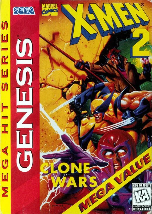 X-Men 2 The Clone Wars [Mega Hit Series] box art