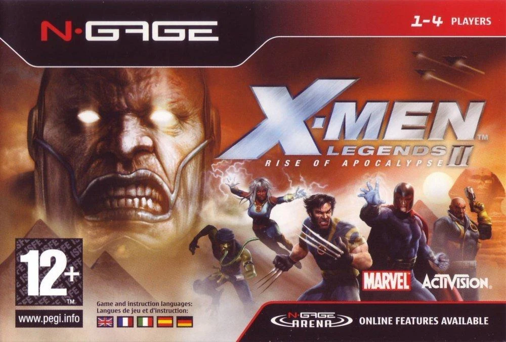 X-men Legends II box art