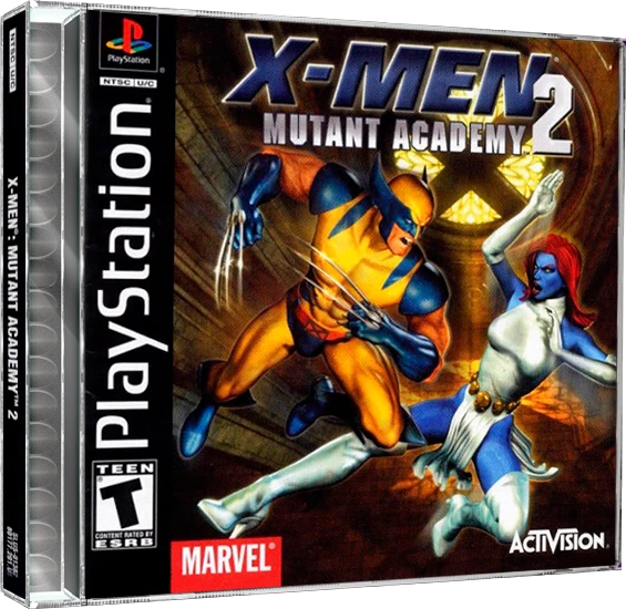 X-men Mutant Academy 2 box art
