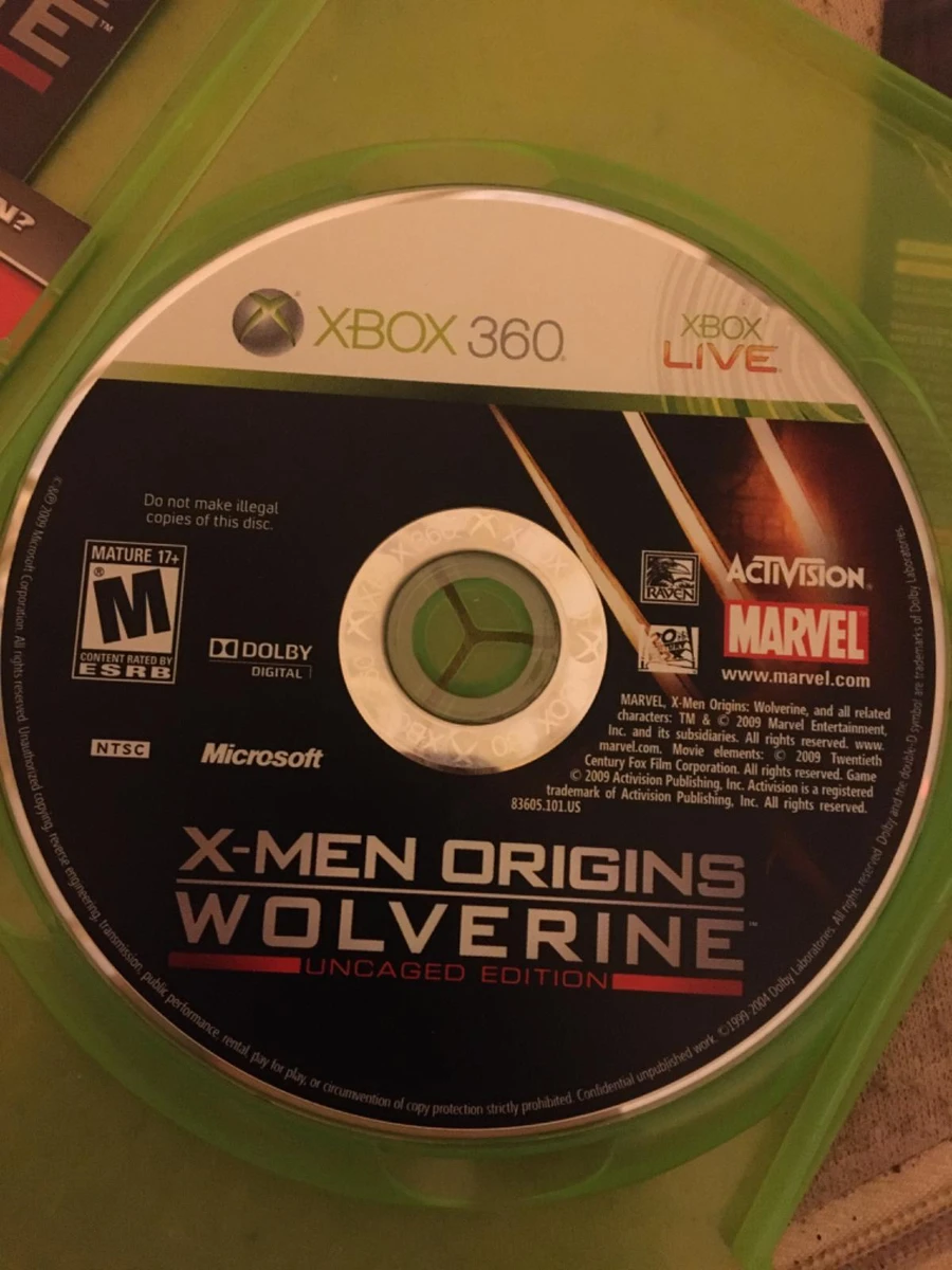 X-Men Origins: Wolverine box art