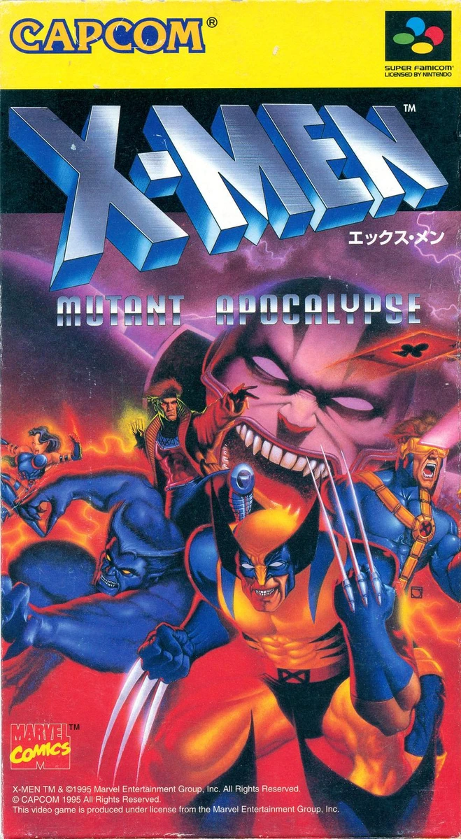 X-Men box art