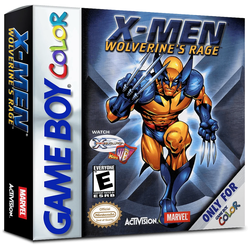 X-Men Wolverine's Rage box art