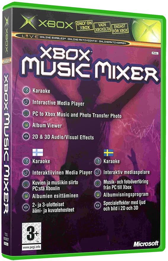 Xbox Music Mixer box art