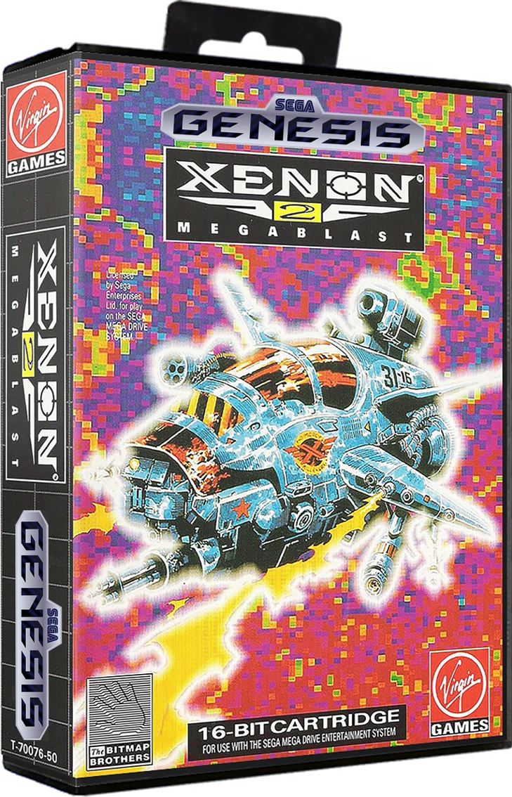 Xenon 2 Megablast box art
